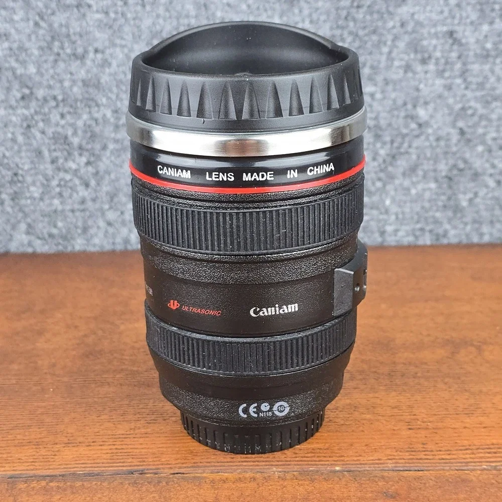 Caniam Camera Lens Travel Mug Stainless Steel 5